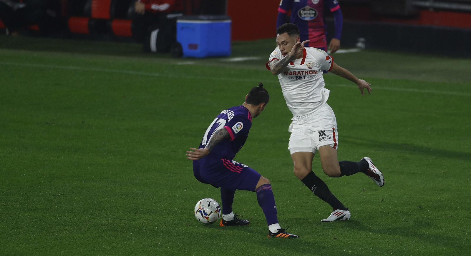 Las imágenes del Sevilla-Valladolid