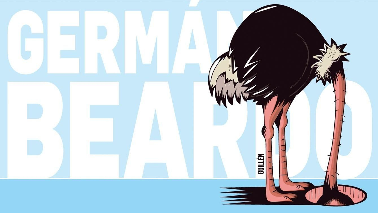 El alcalde portuense, Germán Beardo, sigue la estrategia  del avestruz: hacer como que los problemas no existen.