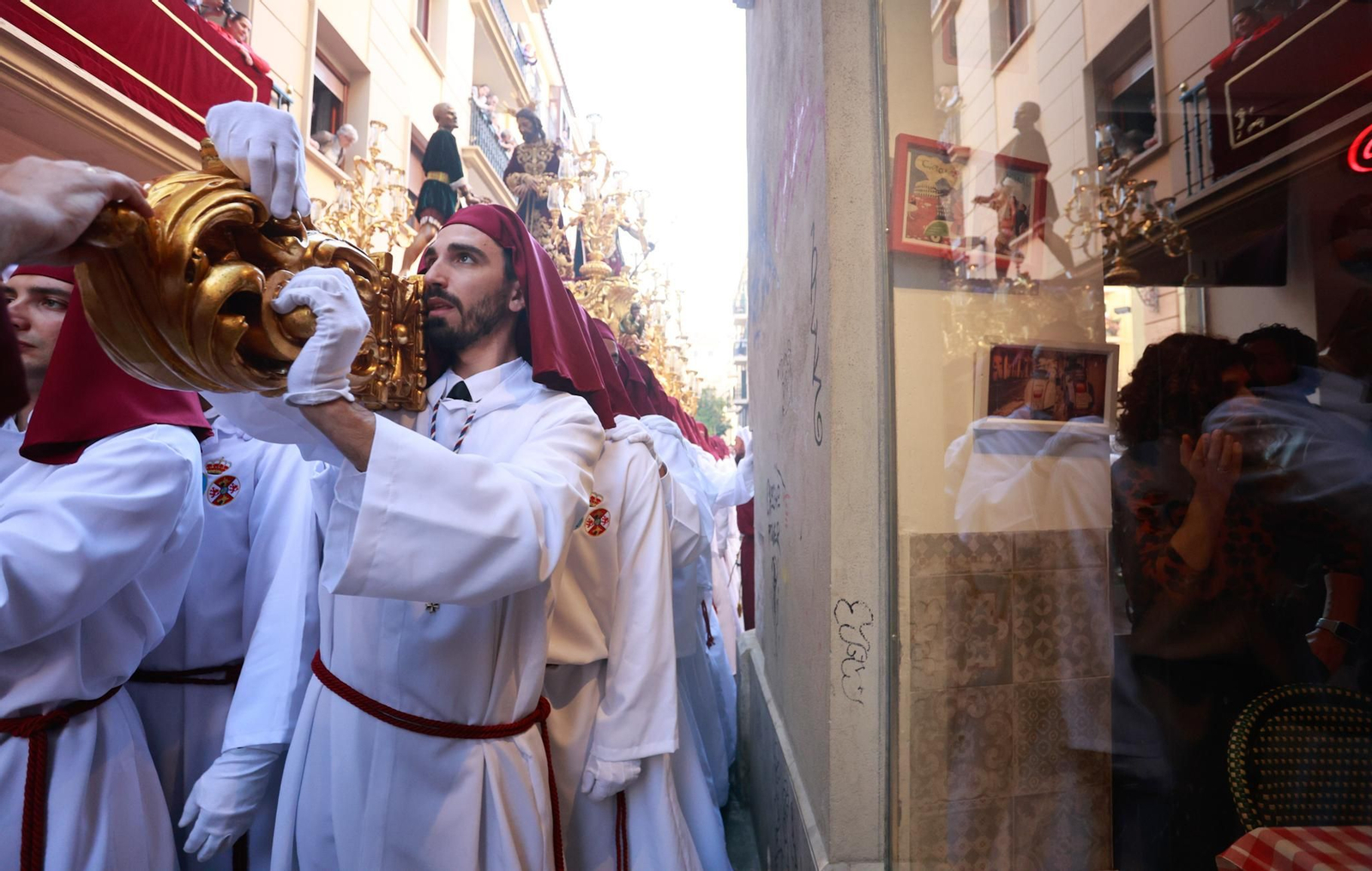 Las fotos de La Paloma en el Miércoles Santo de Málaga