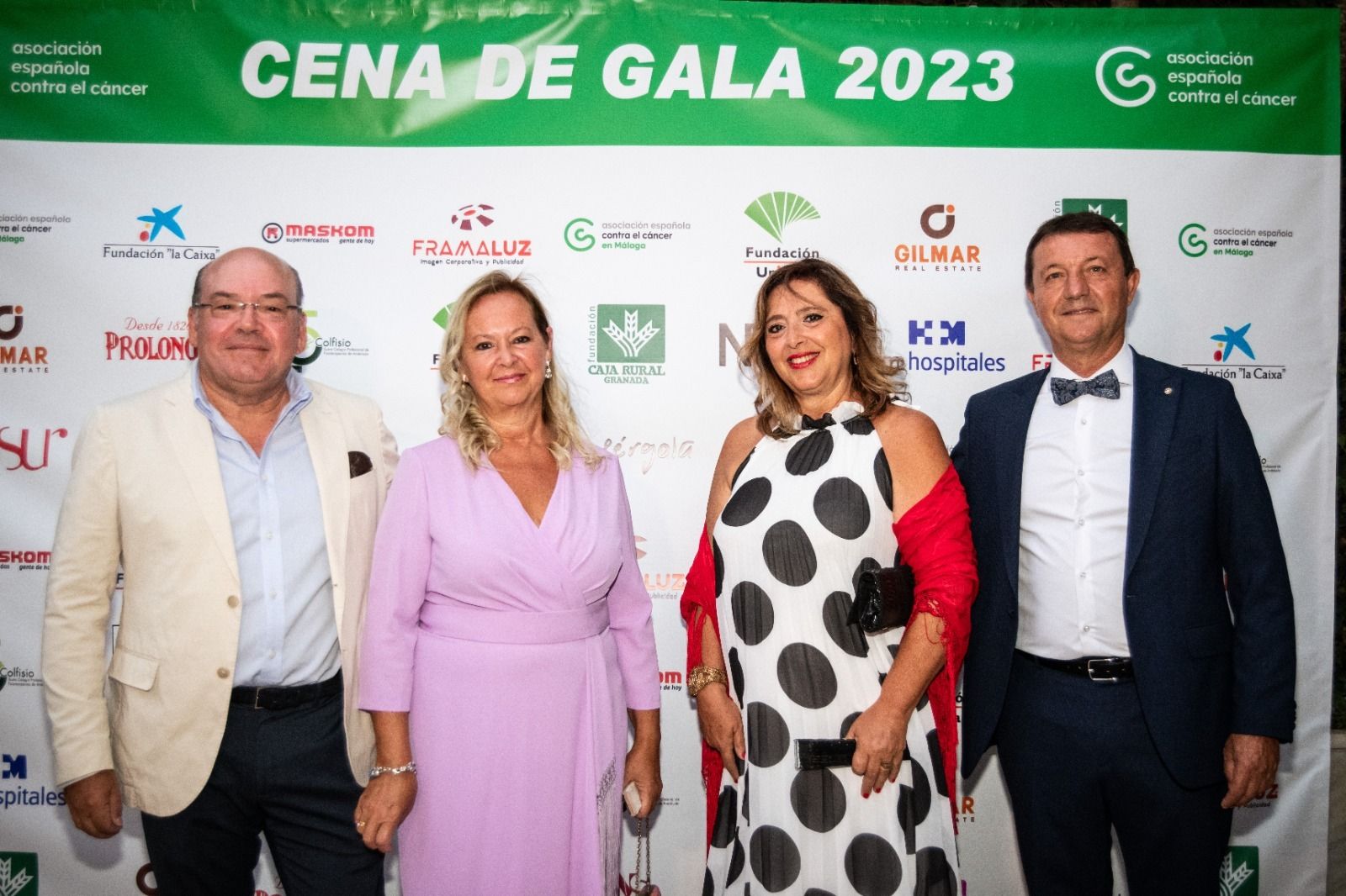 La gala anual de la Asociación Española Contra el Cáncer de Málaga, en imágenes