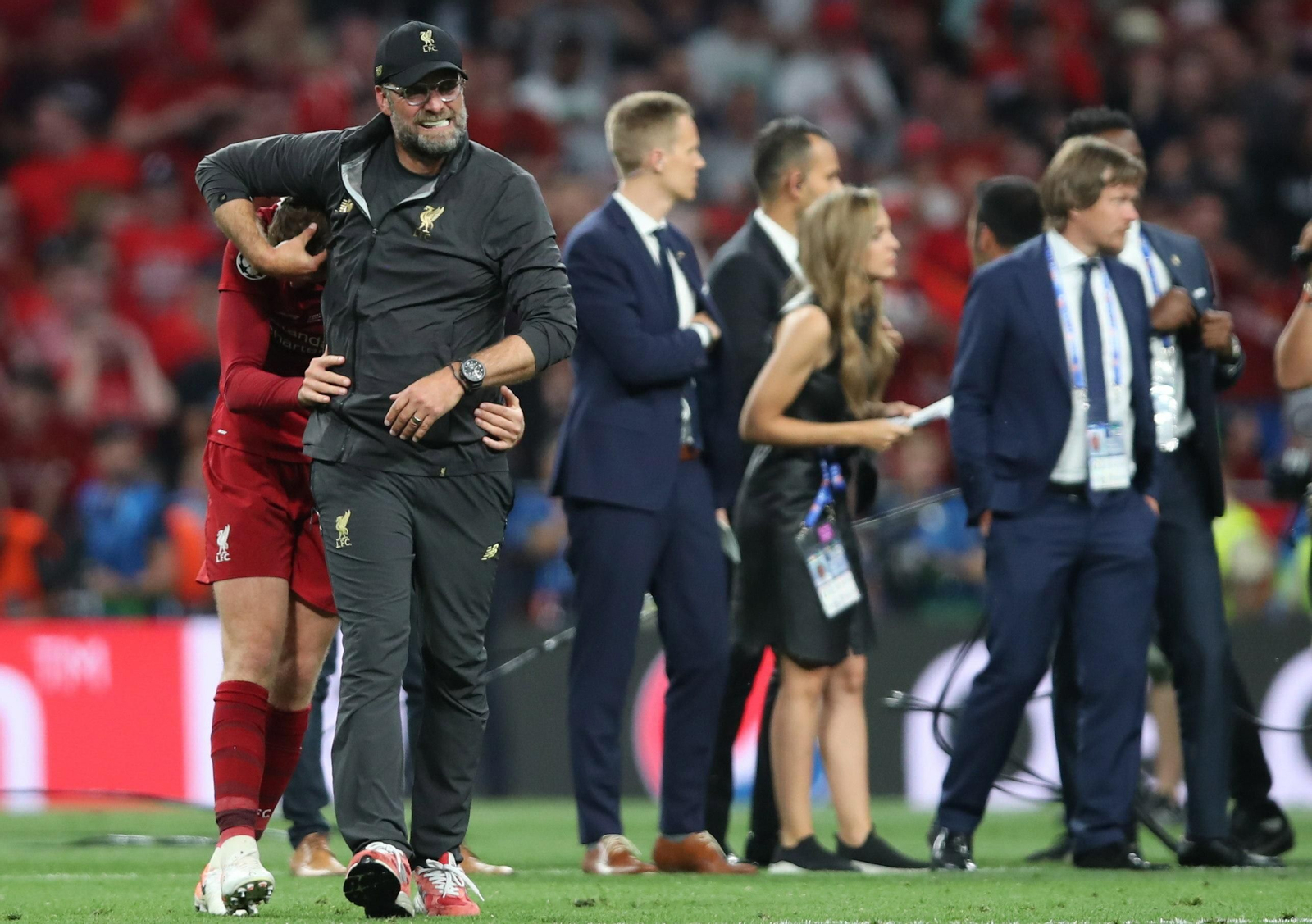 Imágenes de la final de la Liga de Campeones.