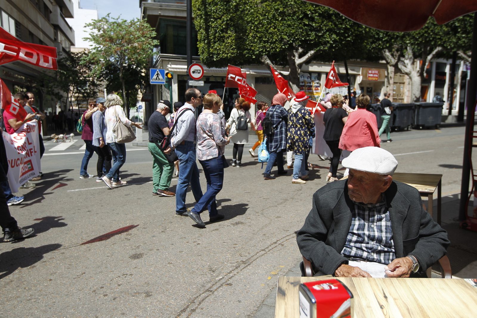 Fotogalería Manifestación del Primero de Mayo. Día Internacional de los Trabajadores. Almería