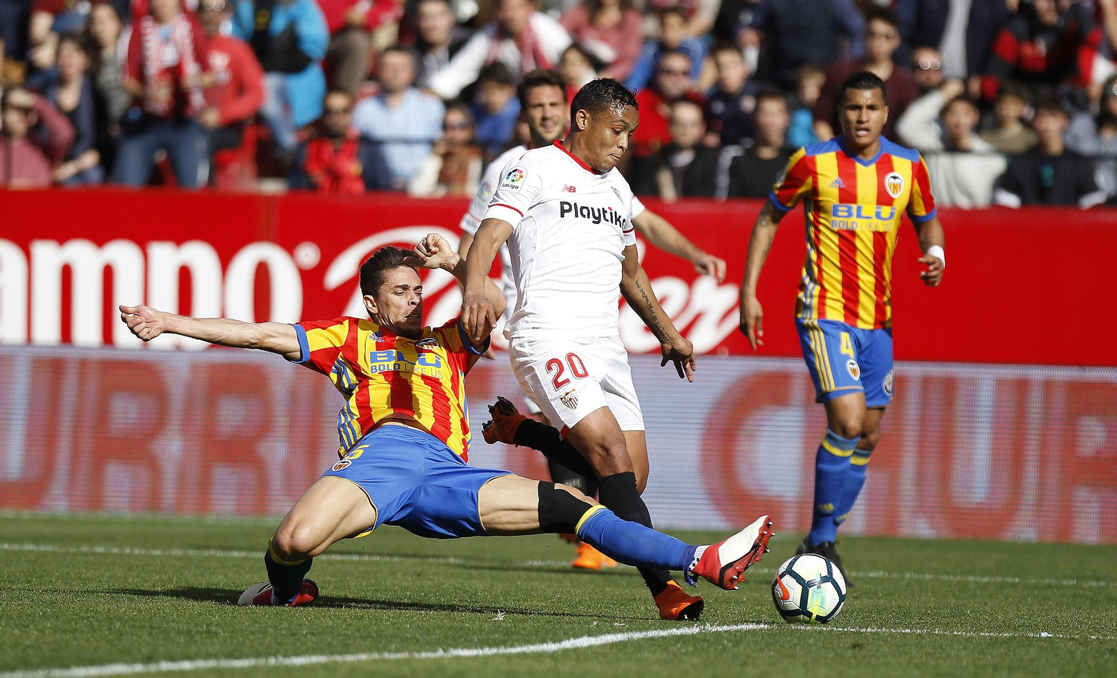 El Sevilla FC-Valencia, en imágenes