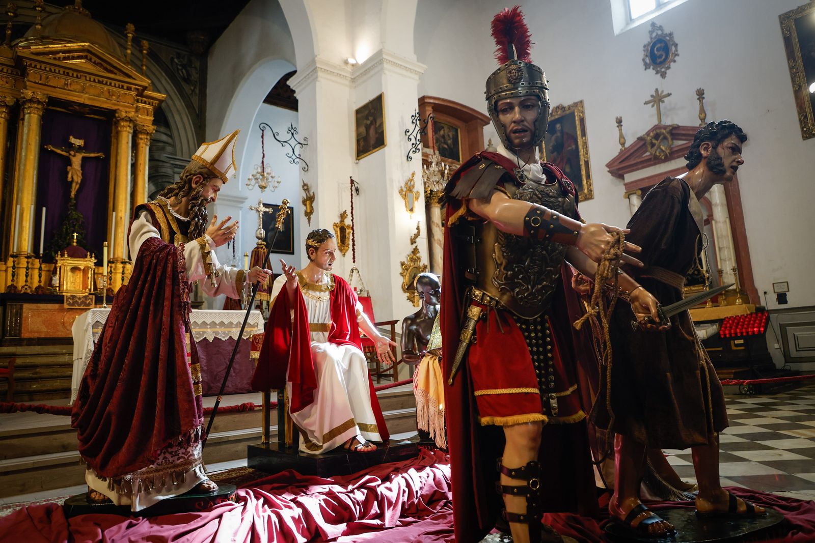 Nuevo conjunto escultórico del paso de misterio de Jesús de la Sentencia de Granada, Cuaresma 2026