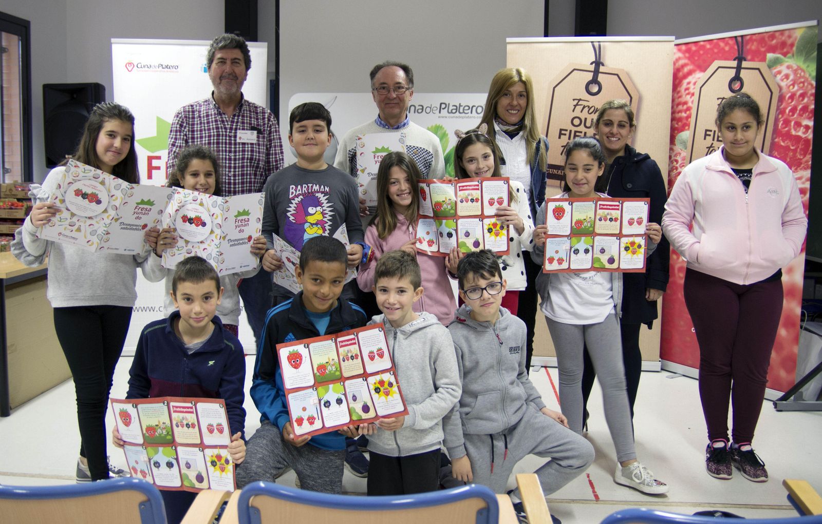 Imagen de archivo de la tradicional iniciativa 'Fresayunando'.