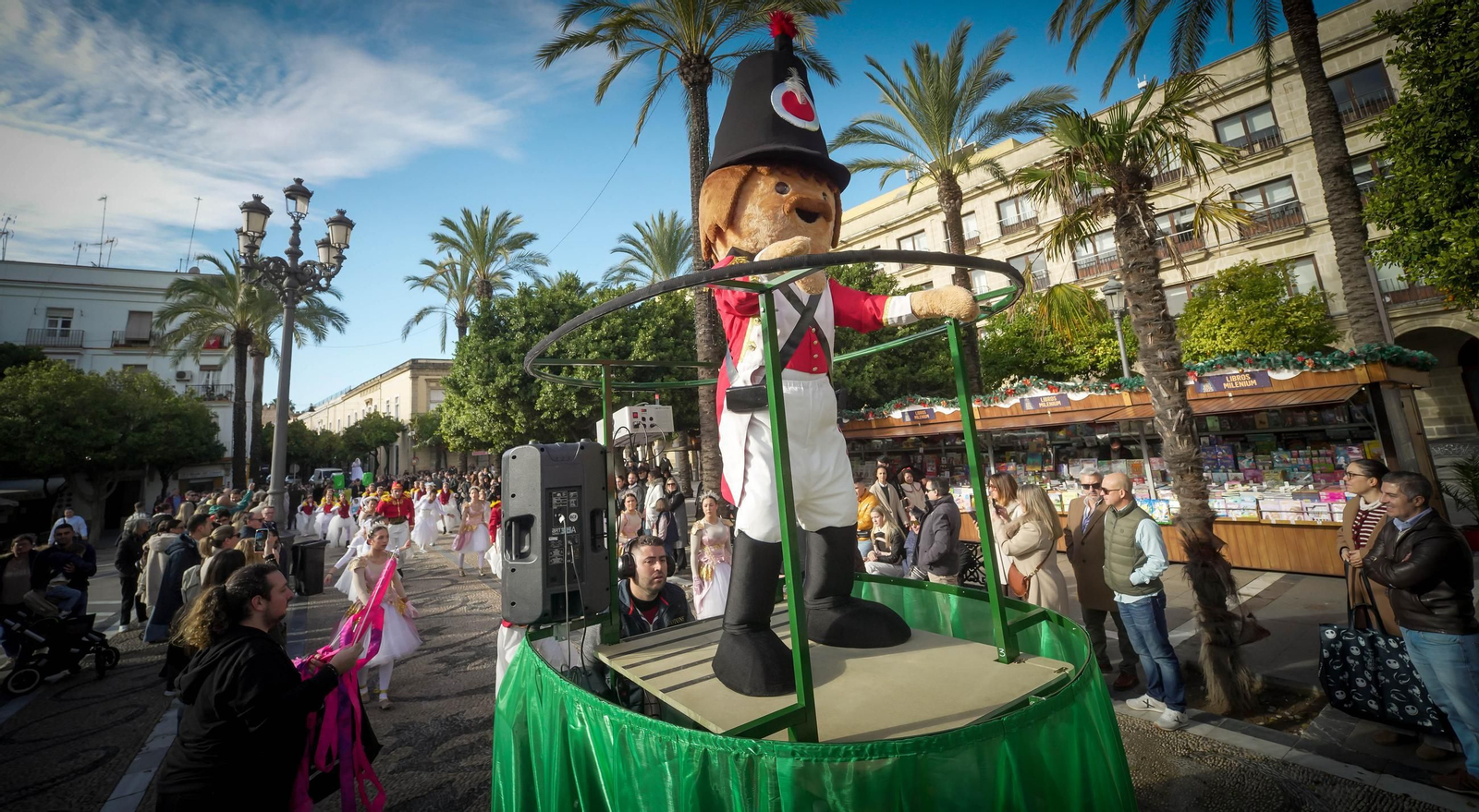 Imágenes del pasacalles Cascanueces en Jerez