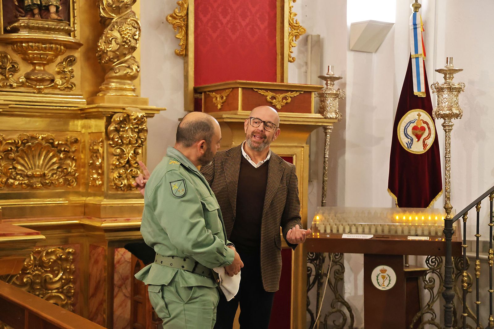 Las fotografías de los Legionarios en La Concepción