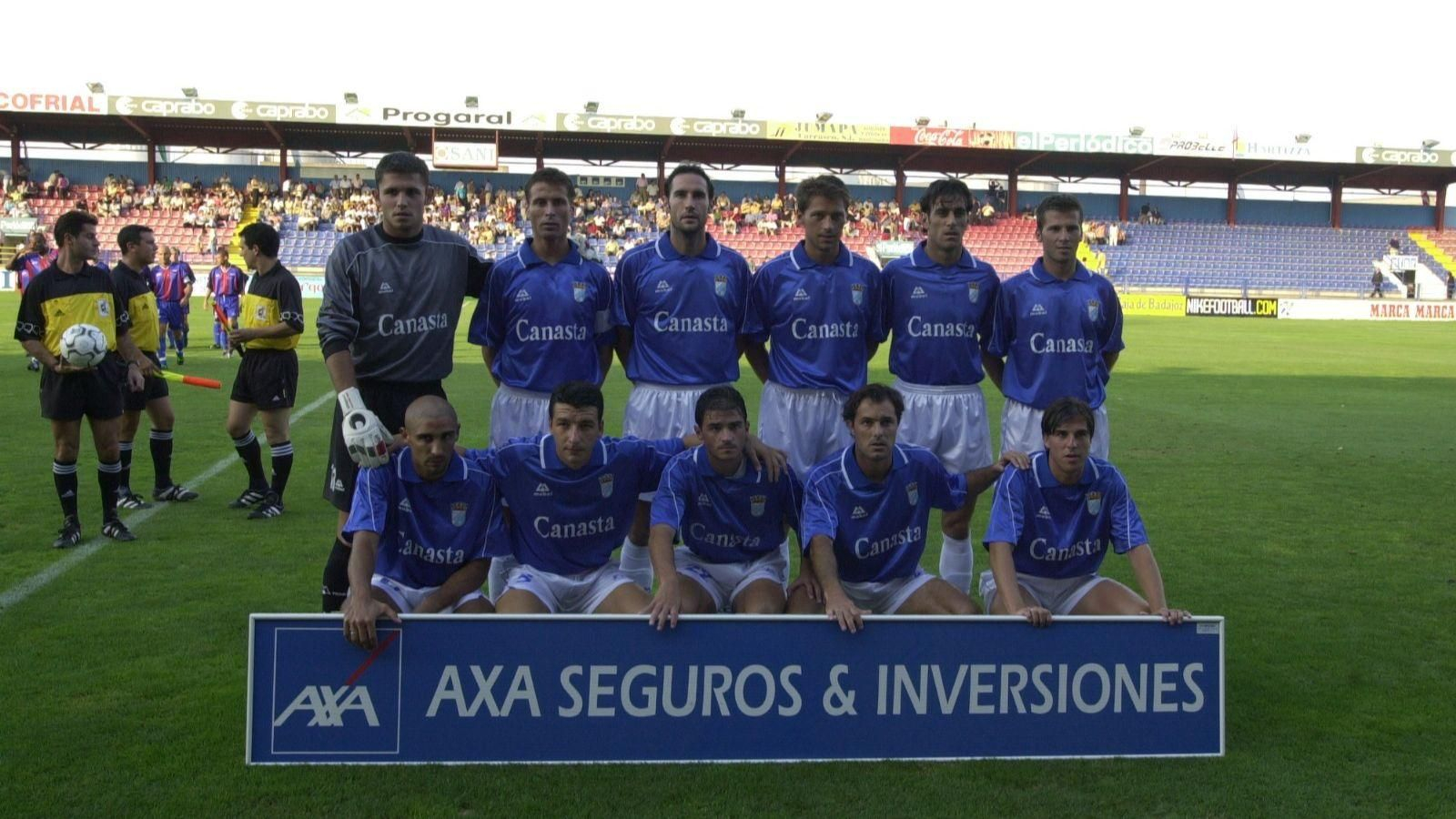 Once del Xerez CD que se impuso al Extremadura en la temporada 01/02 con un gol de Julio Pineda.