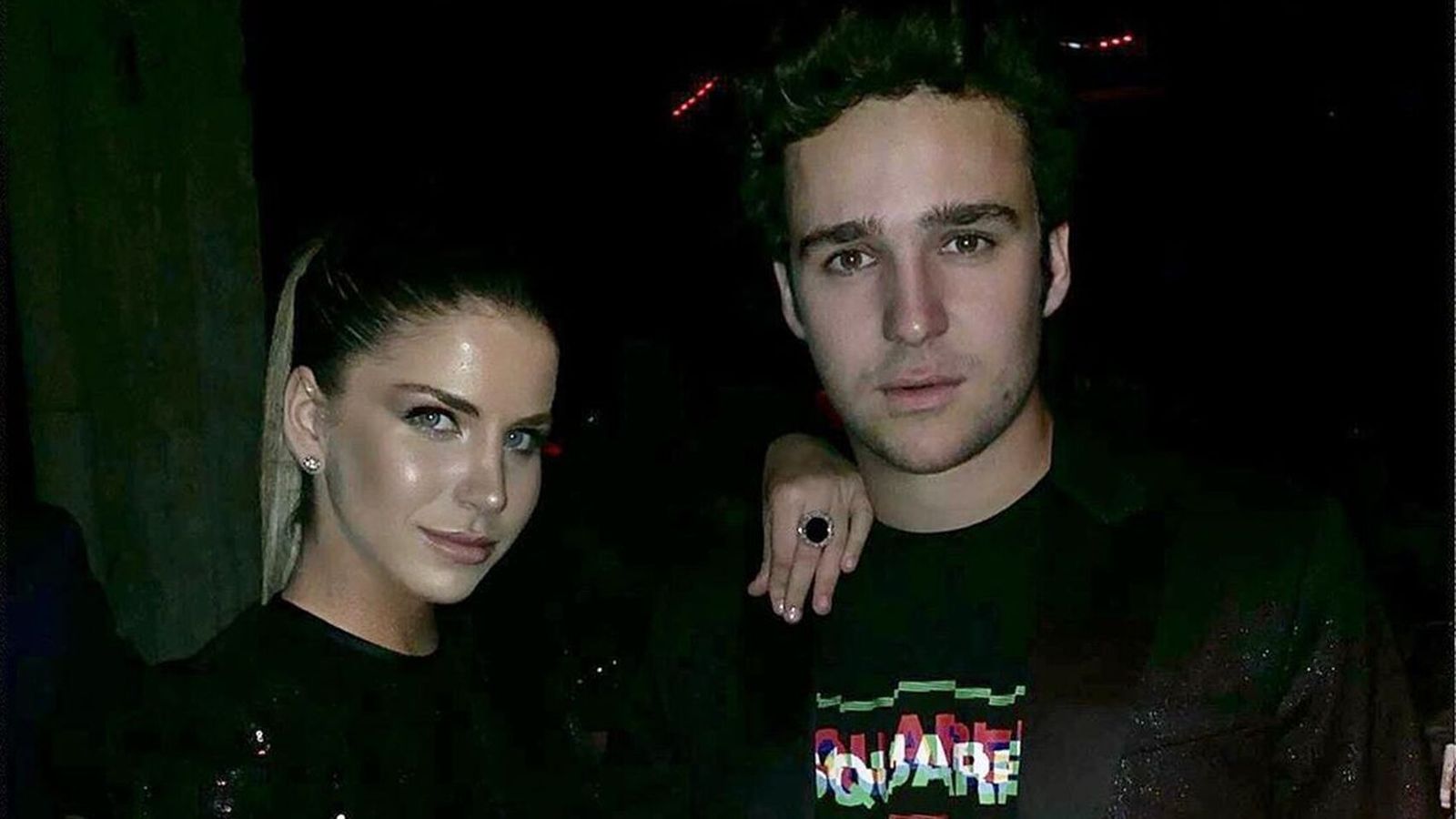 Felipe Juan Froilán de Marichalar y Borbón con su ya ex novia, Mar Torres.