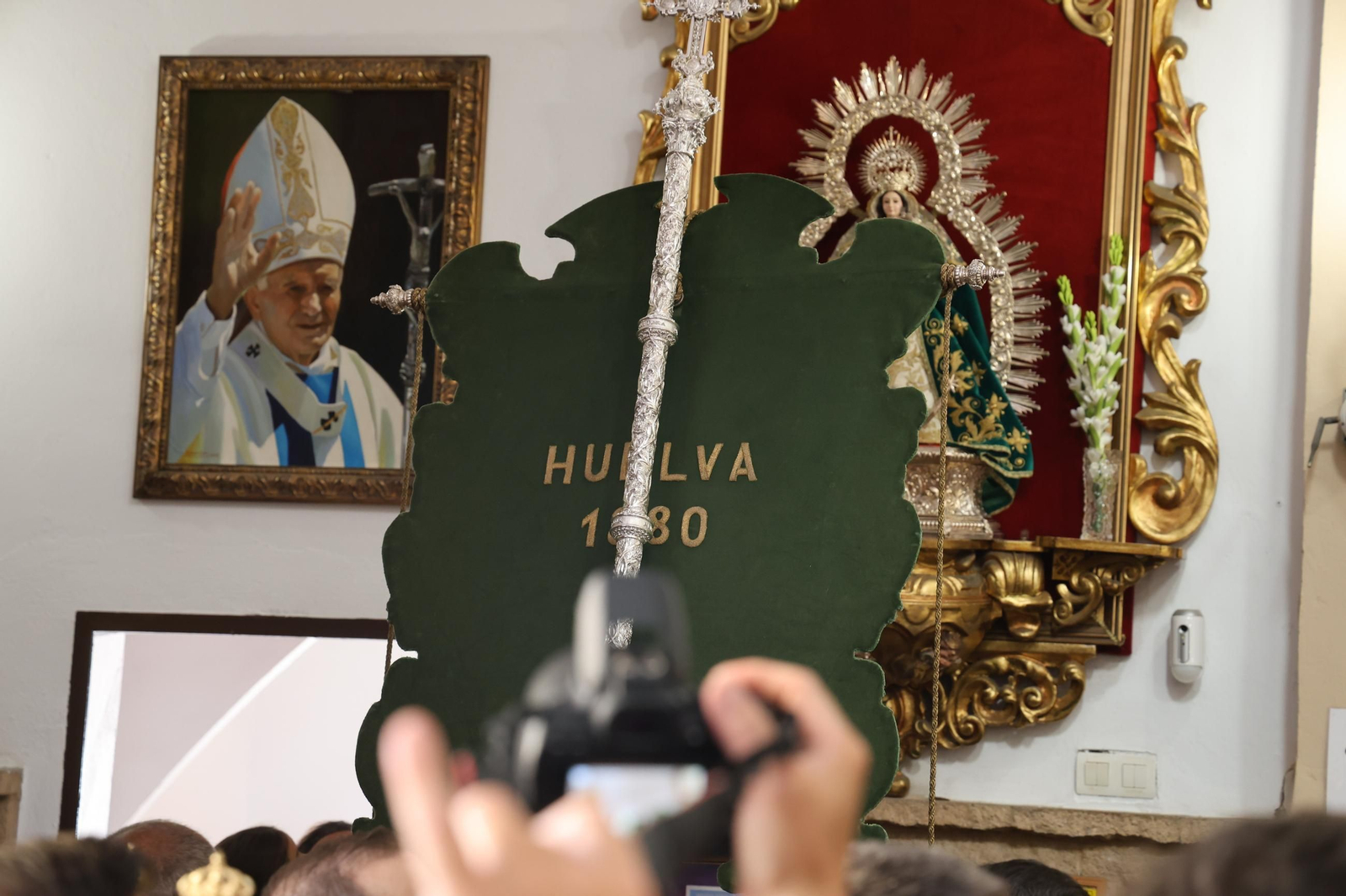 Imágenes del inicio de Misión Jubilar ‘Un camino de Esperanza’ de la Hermandad de Nuestra Señora del Rocío de Huelva