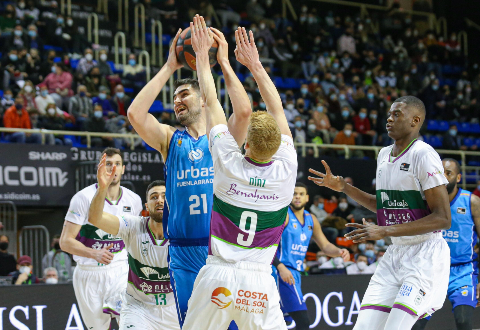 El Urbas Fuenlabrada-Unicaja, en fotos