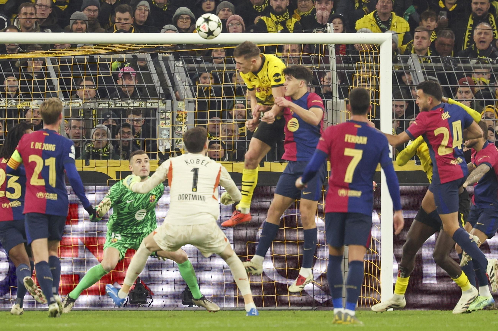 Las imágenes del Borussia Dortmund - Barcelona
