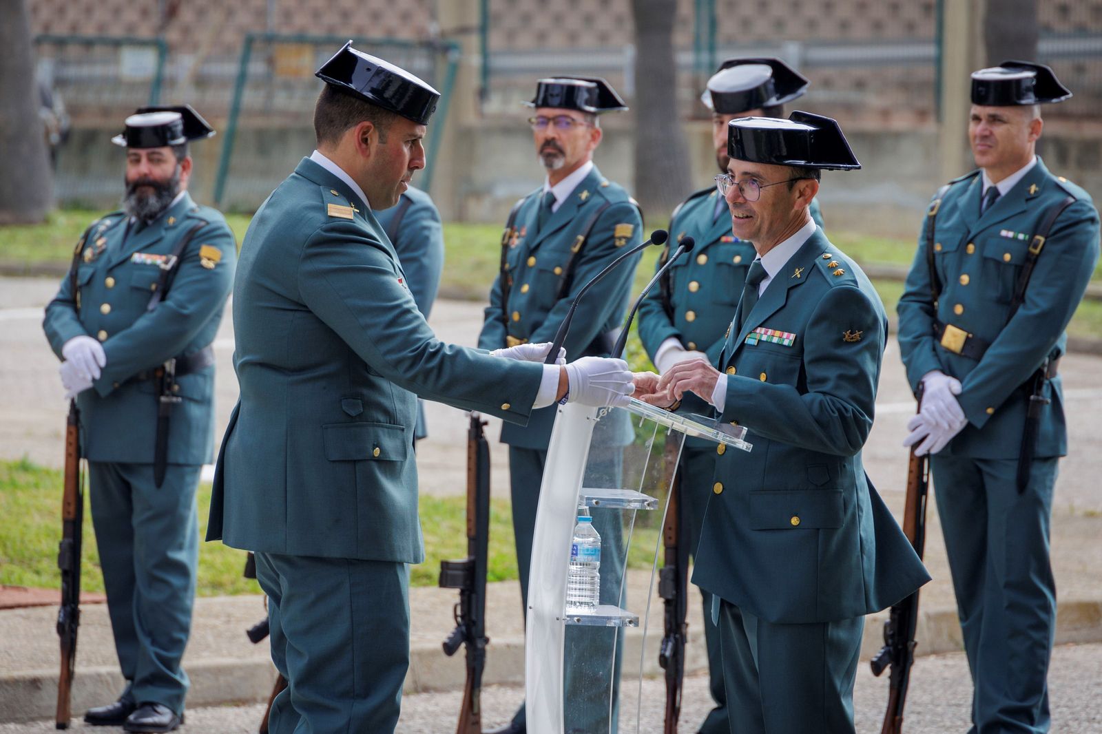 Inauguración de la Escuela de Servicio Marítimo de la Guardia Civil.