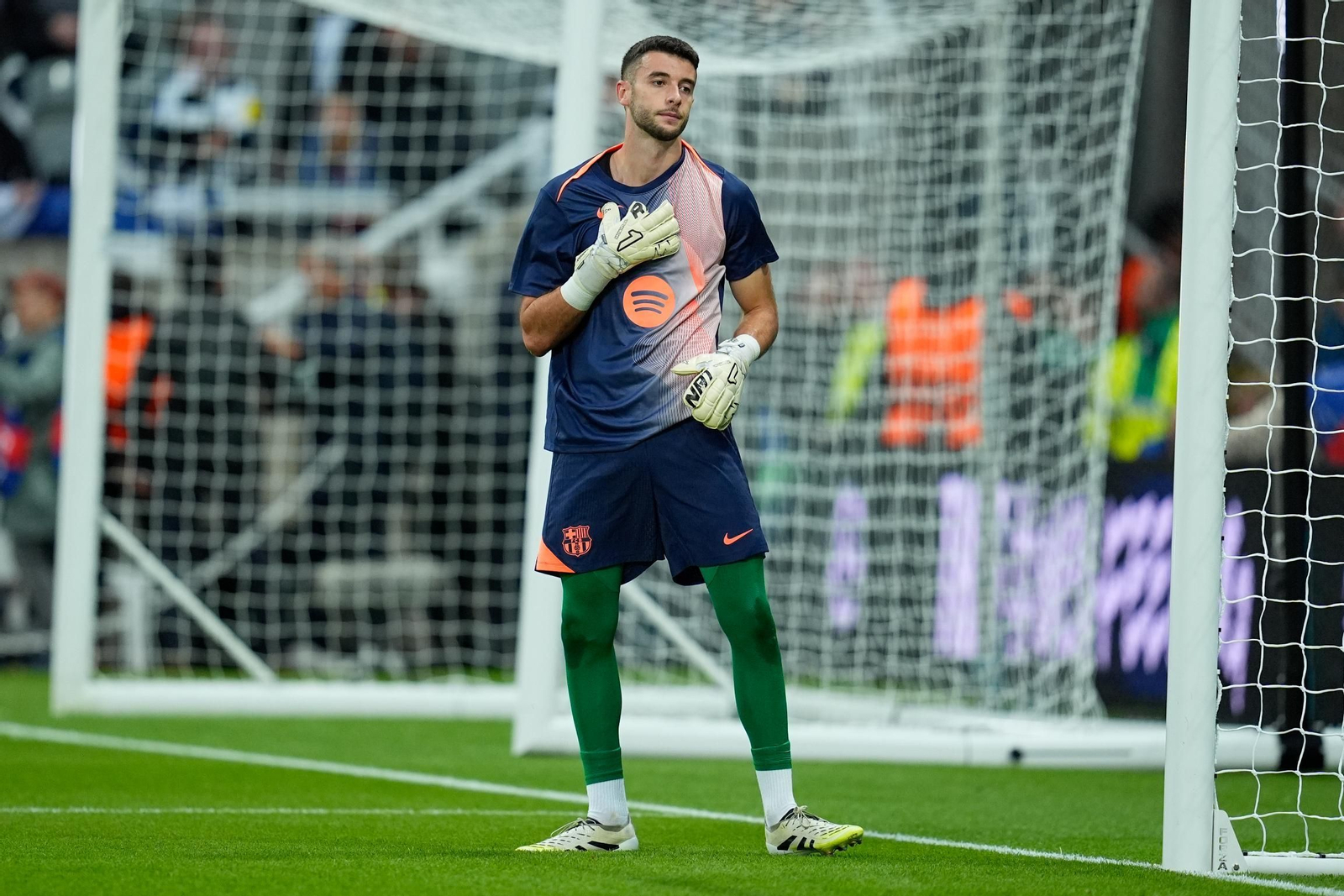 Las fotos del Newcastle-Barcelona