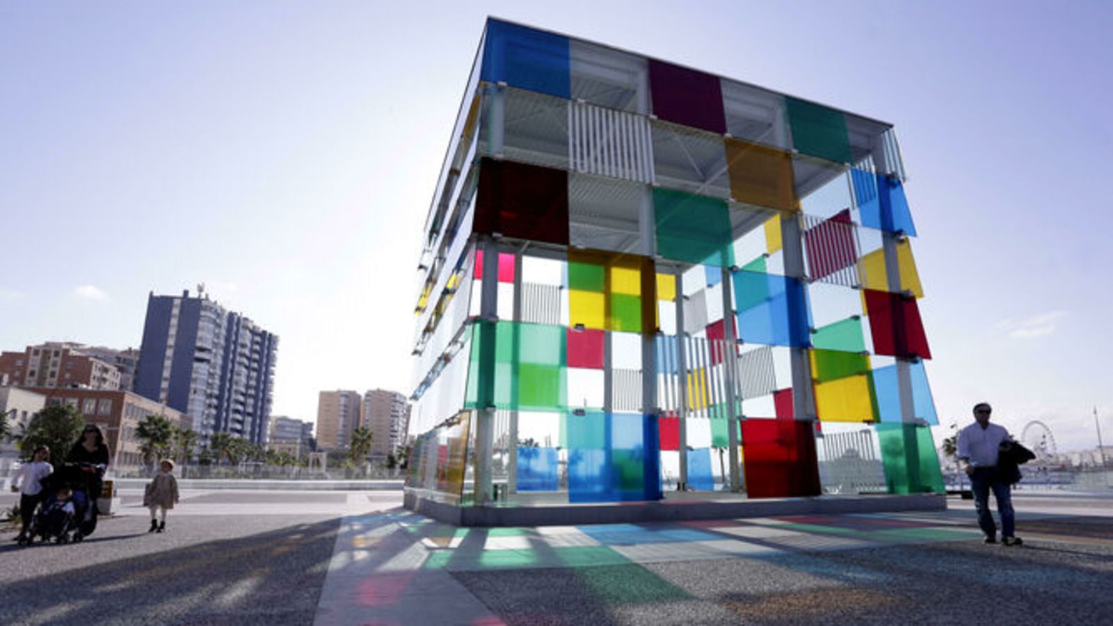 El Cubo del Museo Pompidou.