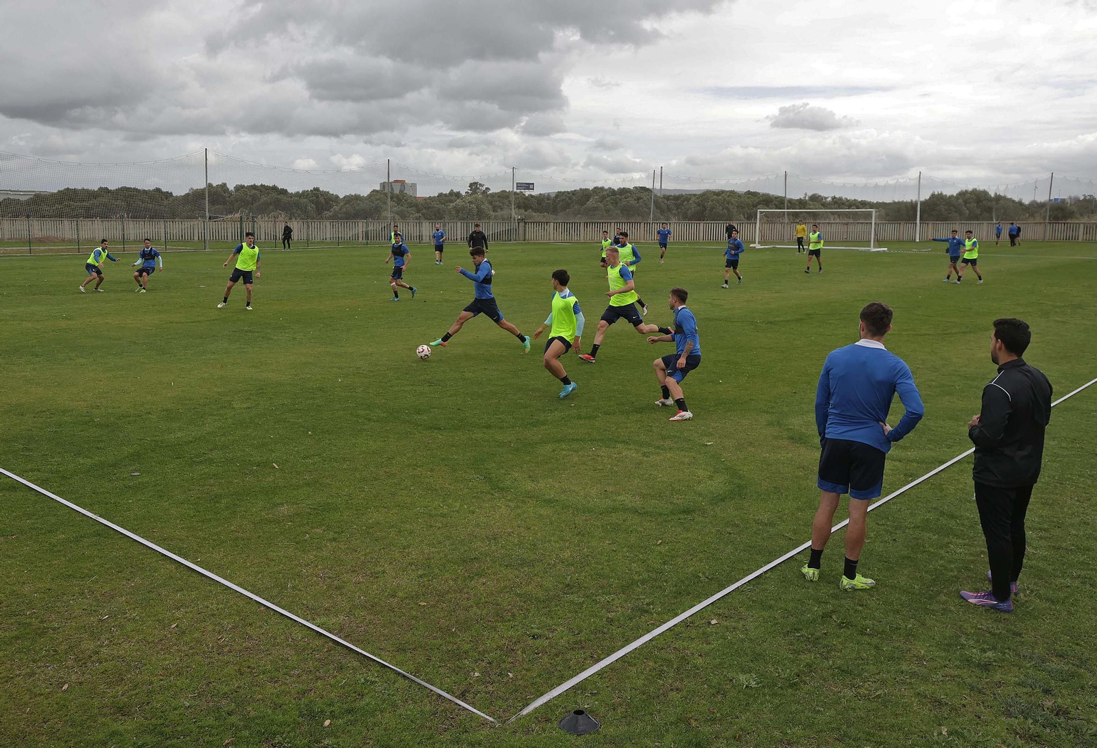 Fotos del entrenamiento del Algeciras CF en La Menacha