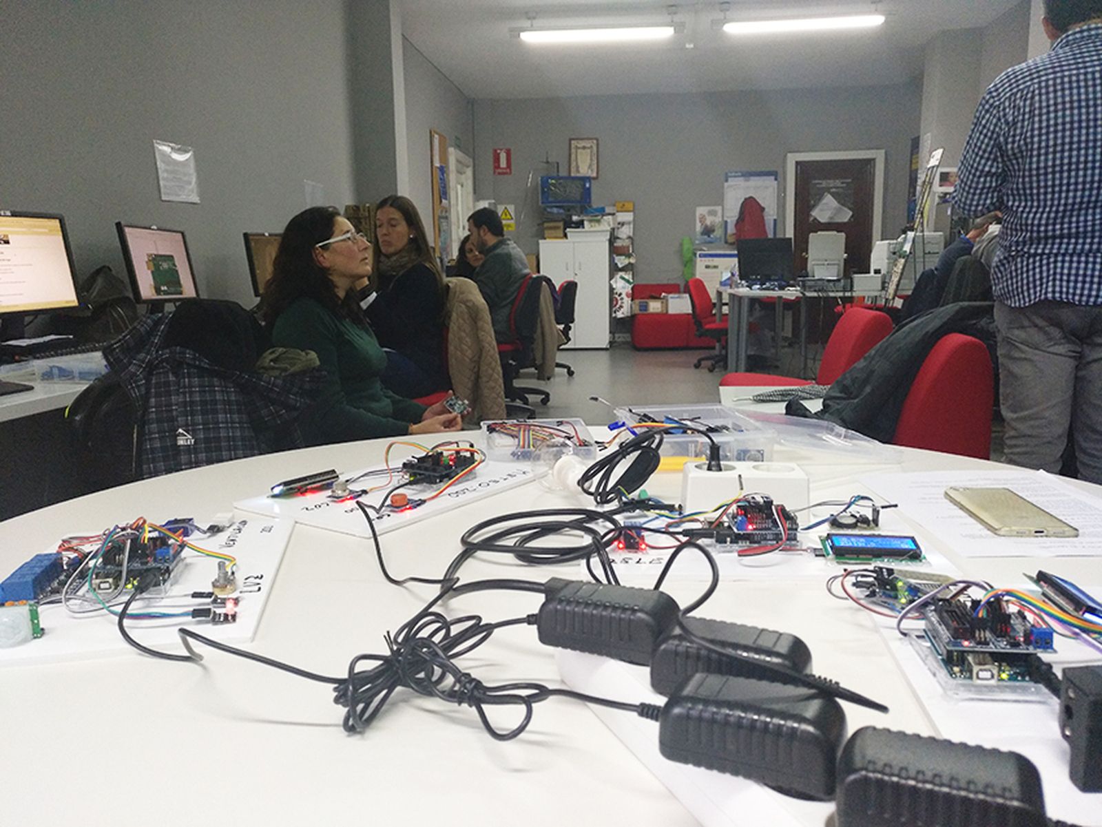 Alumnos del taller organizado por Guadalinfo.