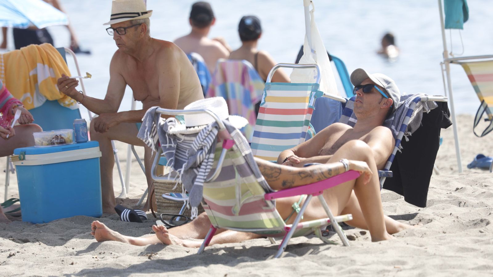 Fotos de un día de playa en Sotogrande