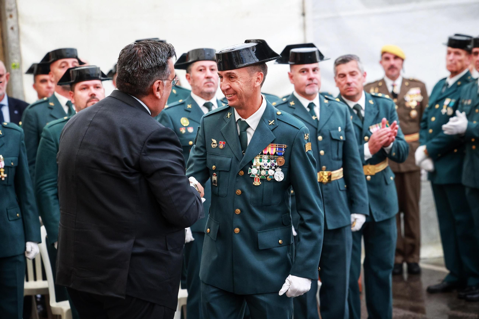 Las imágenes de la celebración del Día de la Patrona de la Guardia Civil