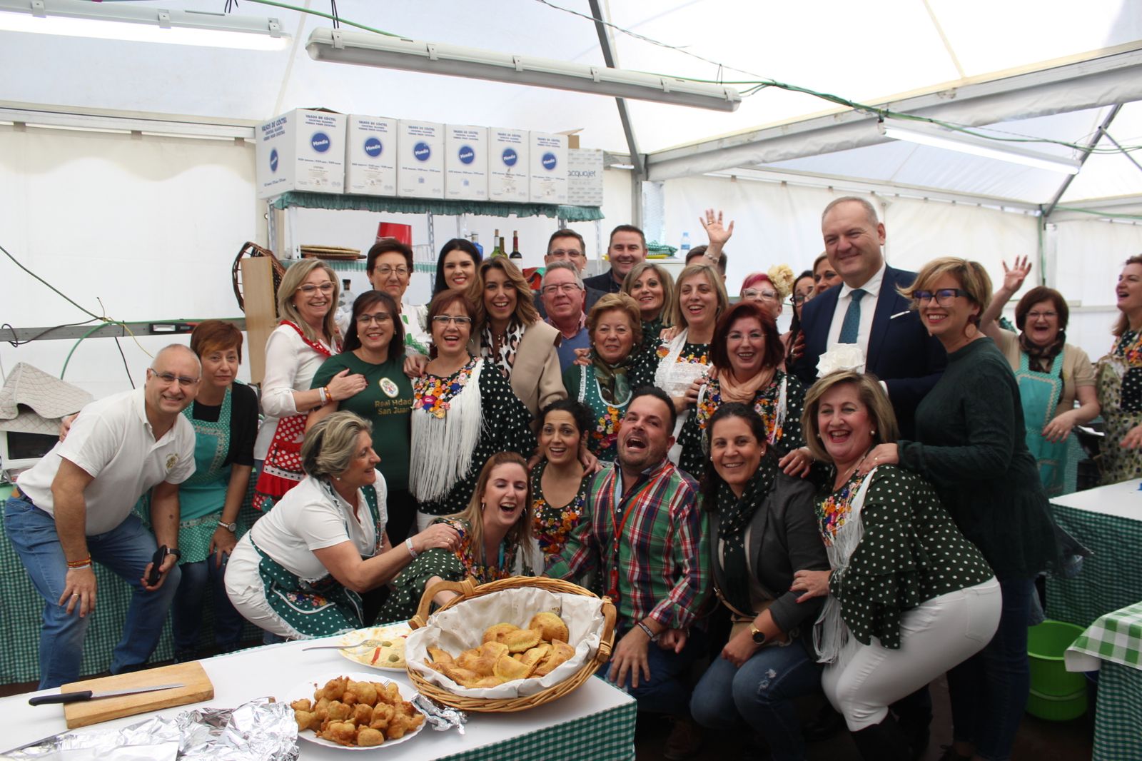 Susana Díaz visita la Feria de Cuevas del Almanzora