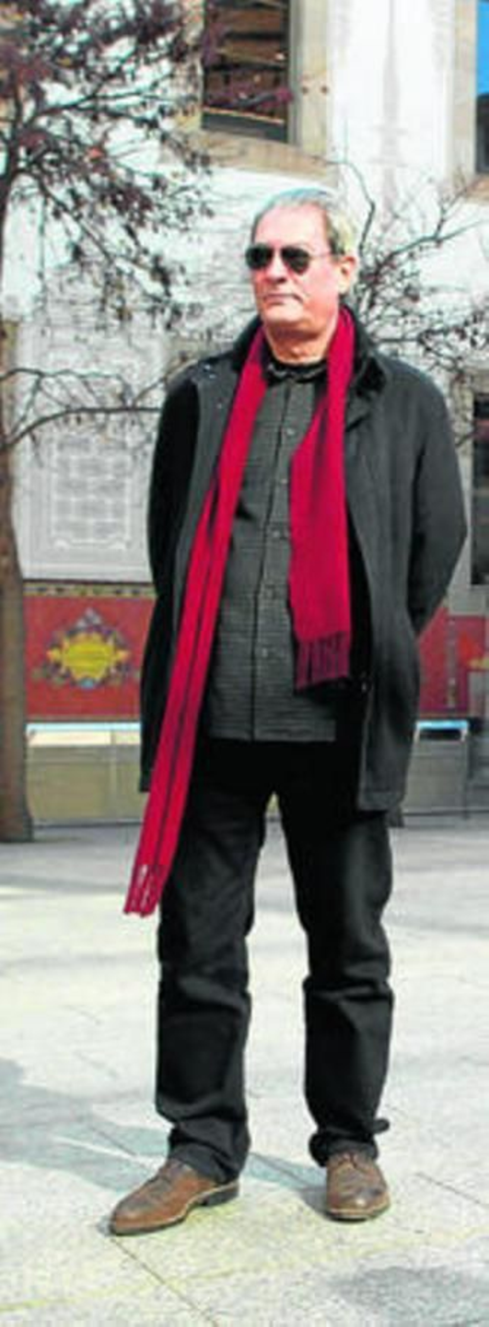 El escritor Paul Auster (Newark, Nueva Jersey, 1947).