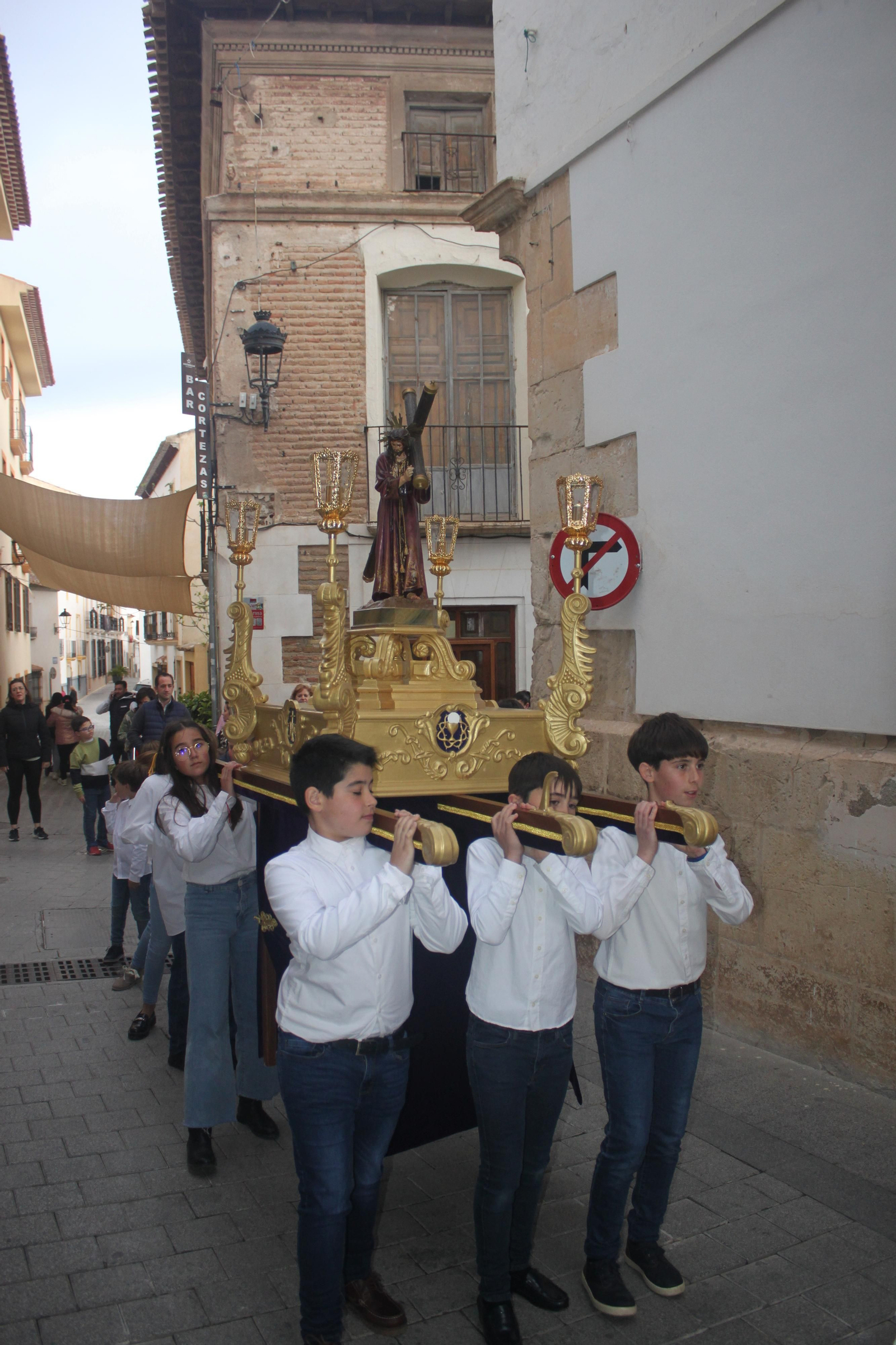 La procesión infantil de Vélez Rubio, en imágenes
