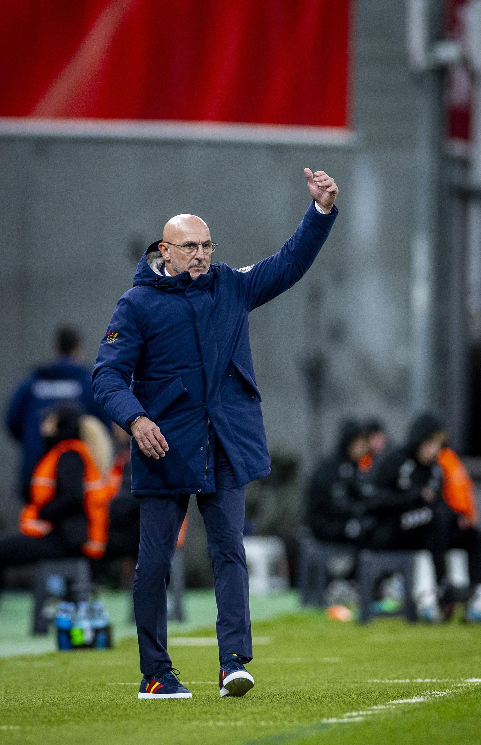 Las fotos del Dinamarca - España