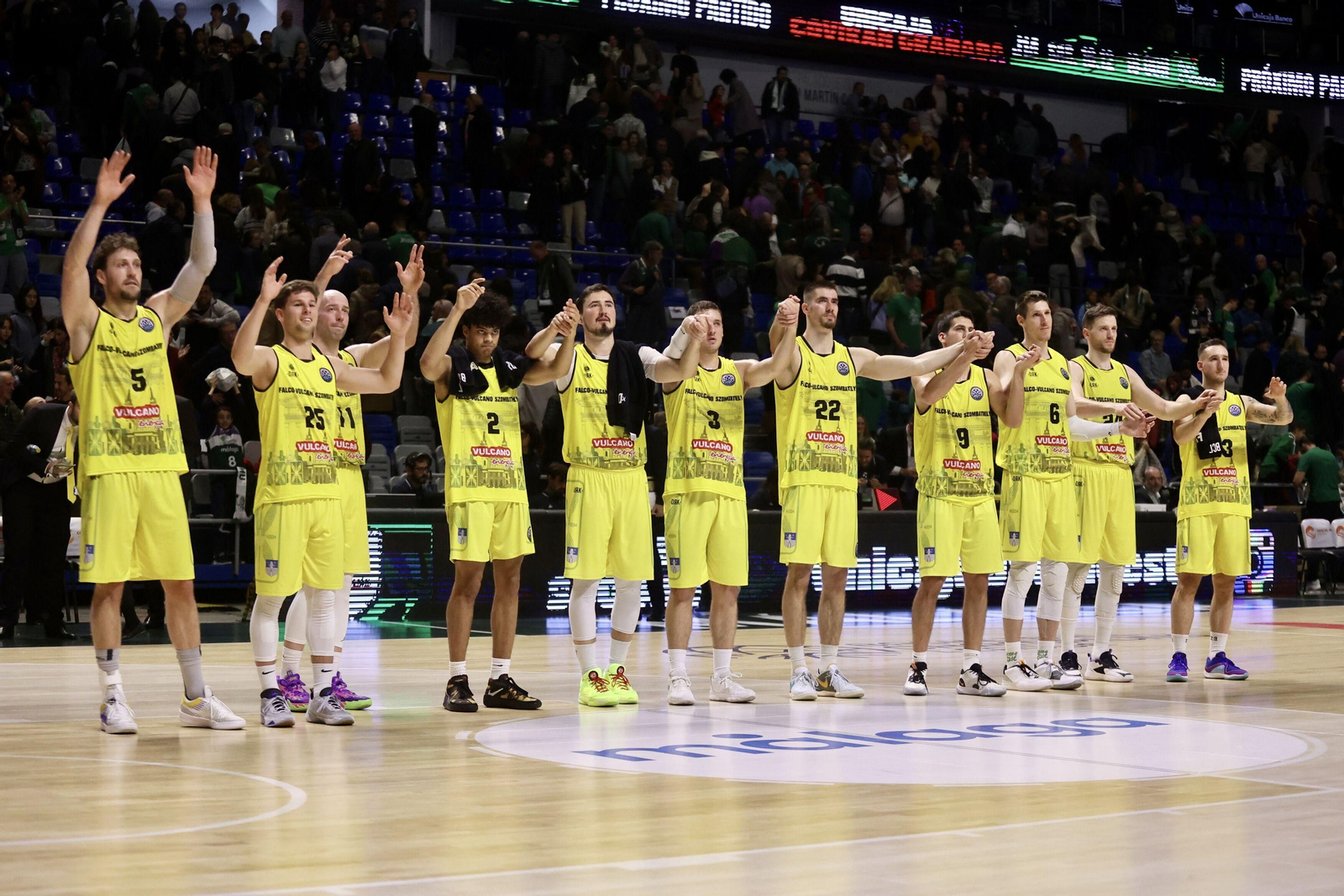 Las mejores fotos del Unicaja - Falco Szombathely