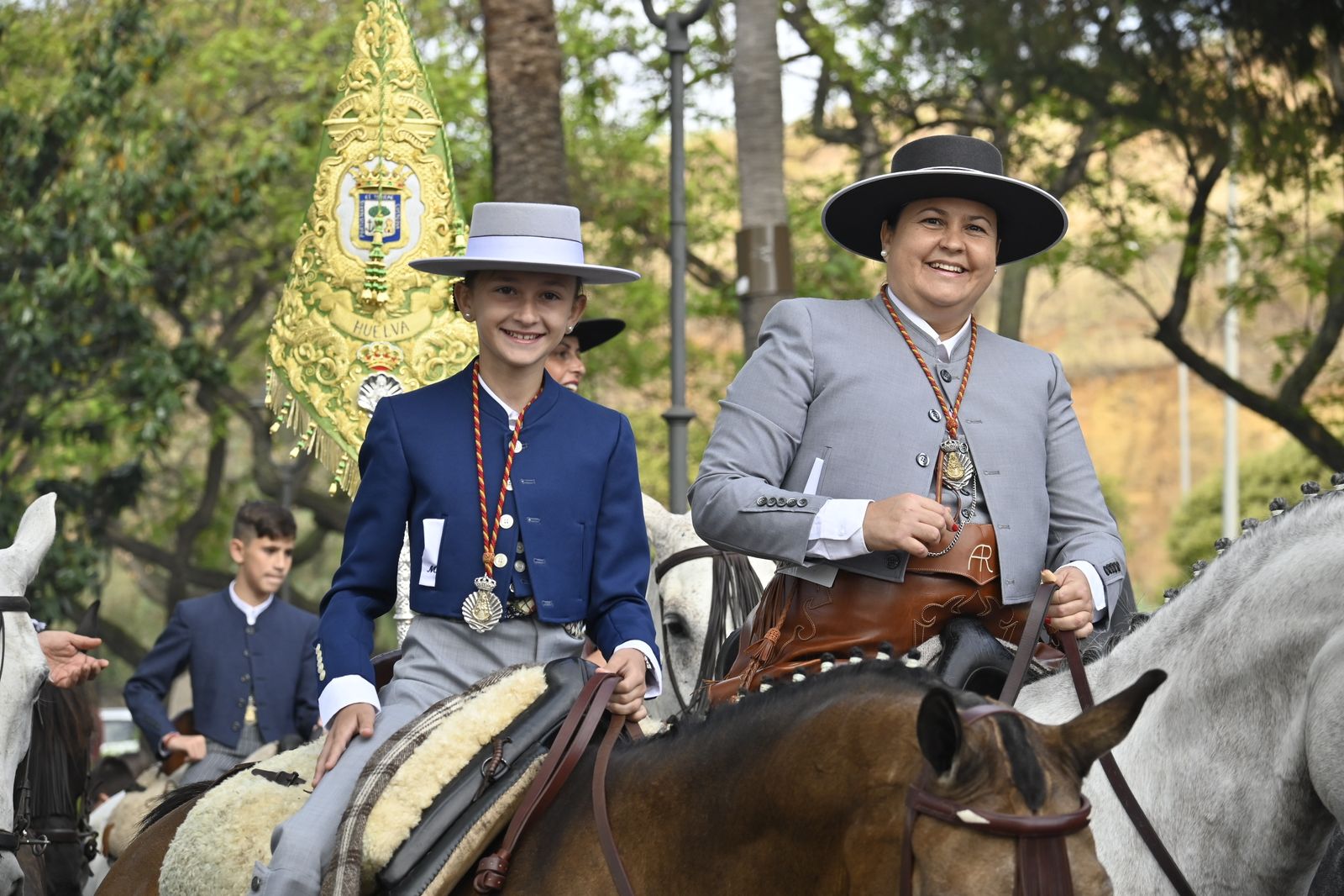 El Rocío 2023: Imágenes de los peregrinos de la Hermandad de Emigrantes