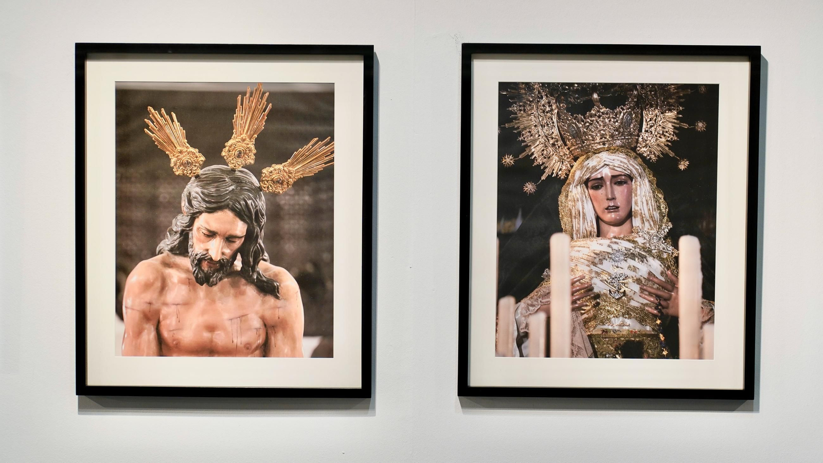 Fotos de la inauguración de las fotografías de la Semana Santa en Algeciras.