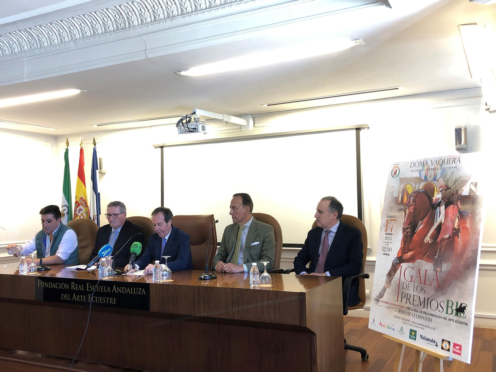 El evento fue presentado en la sala de conferencias del palacio del Recreo de las Cadenas.