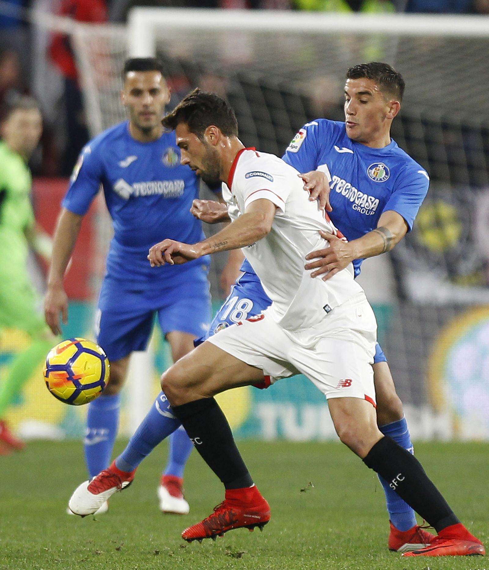 El Sevilla-Getafe en imágenes