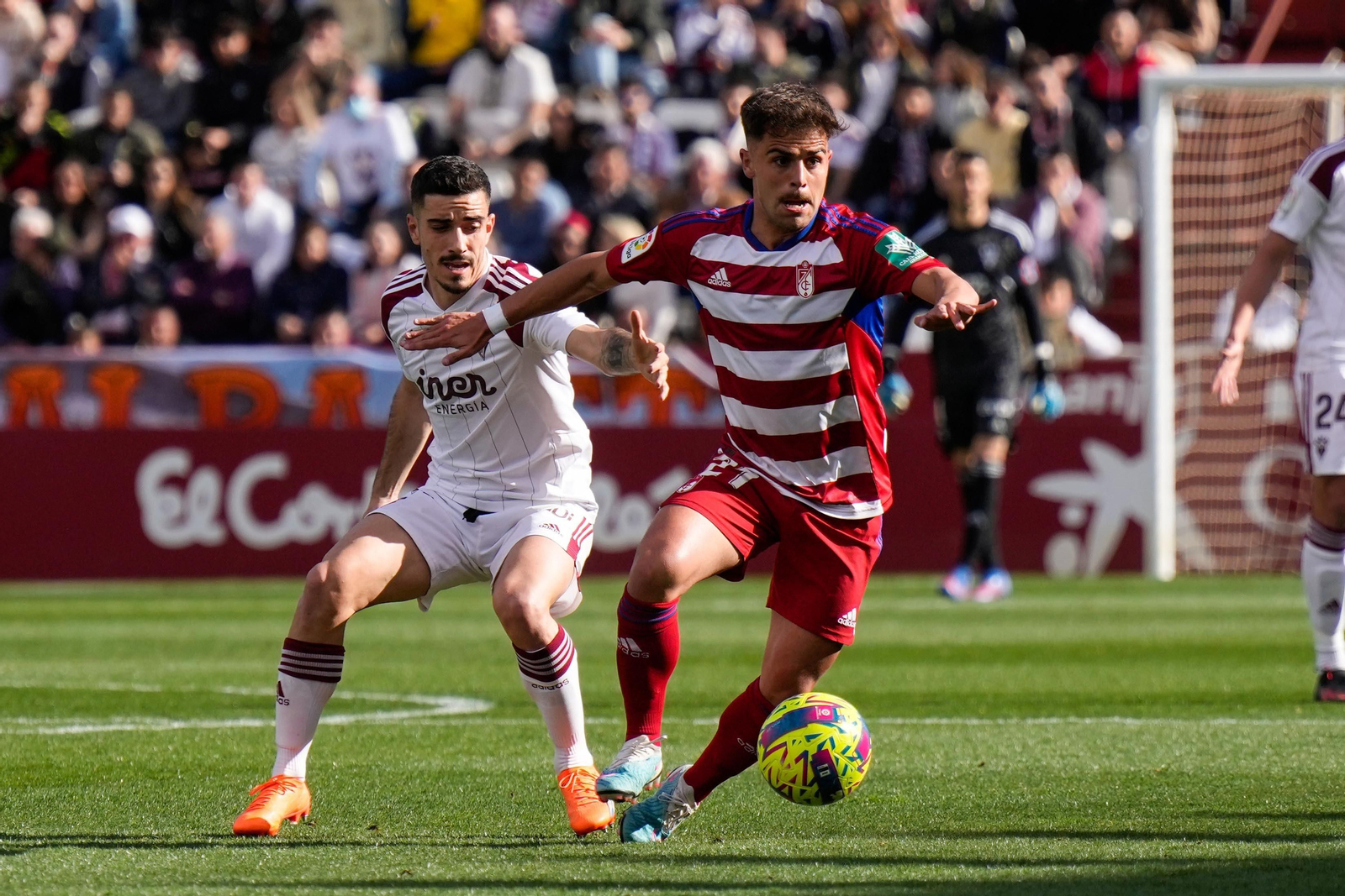 El Albacete-Granada CF, en imágenes