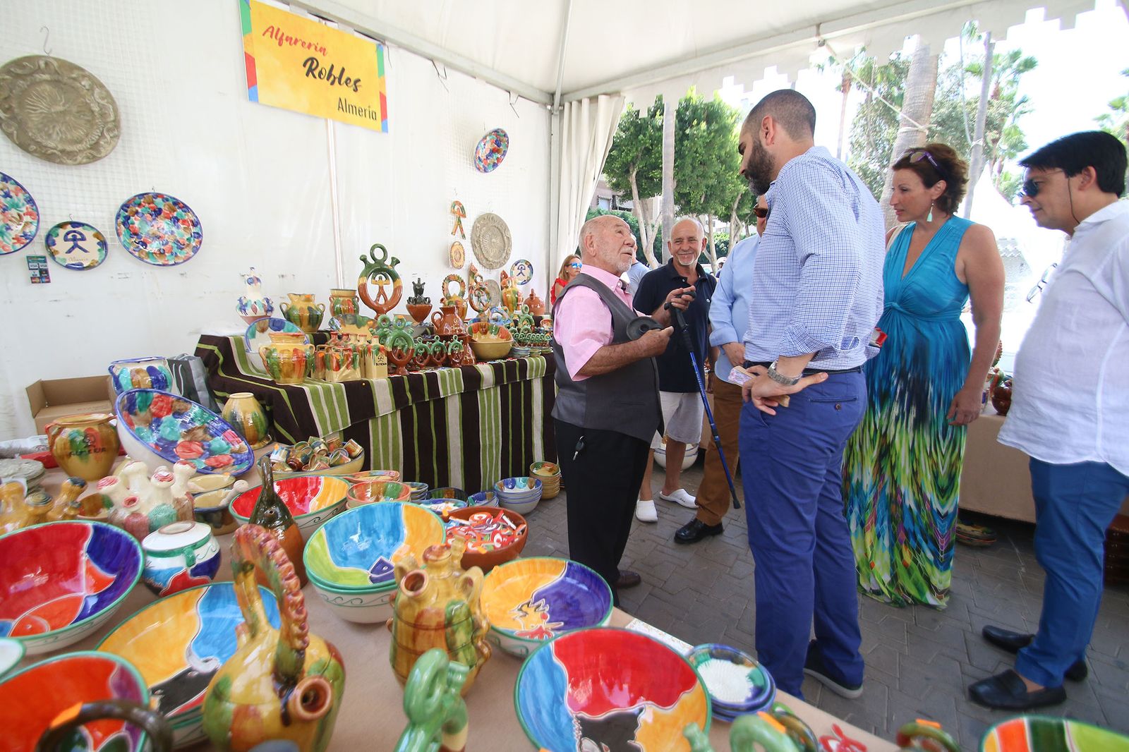 Fotogalería de la inauguración de la feria de alfarería. Feria de Almería 2019