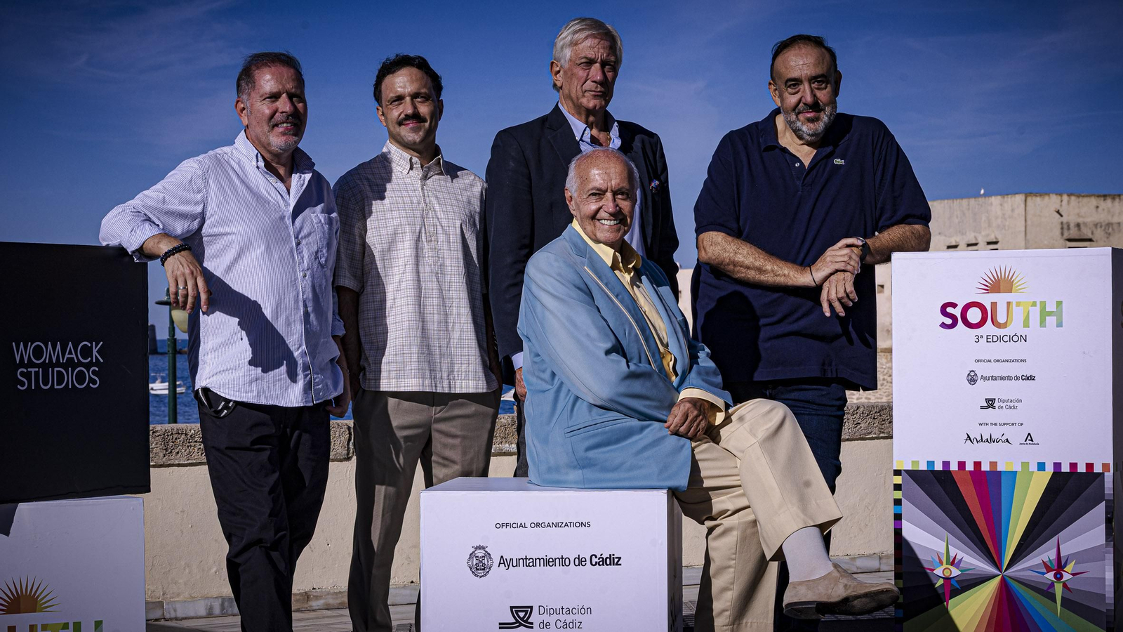 Las imágenes del photocall del sábado 13 del South Series Festival en La Caleta de Cádiz