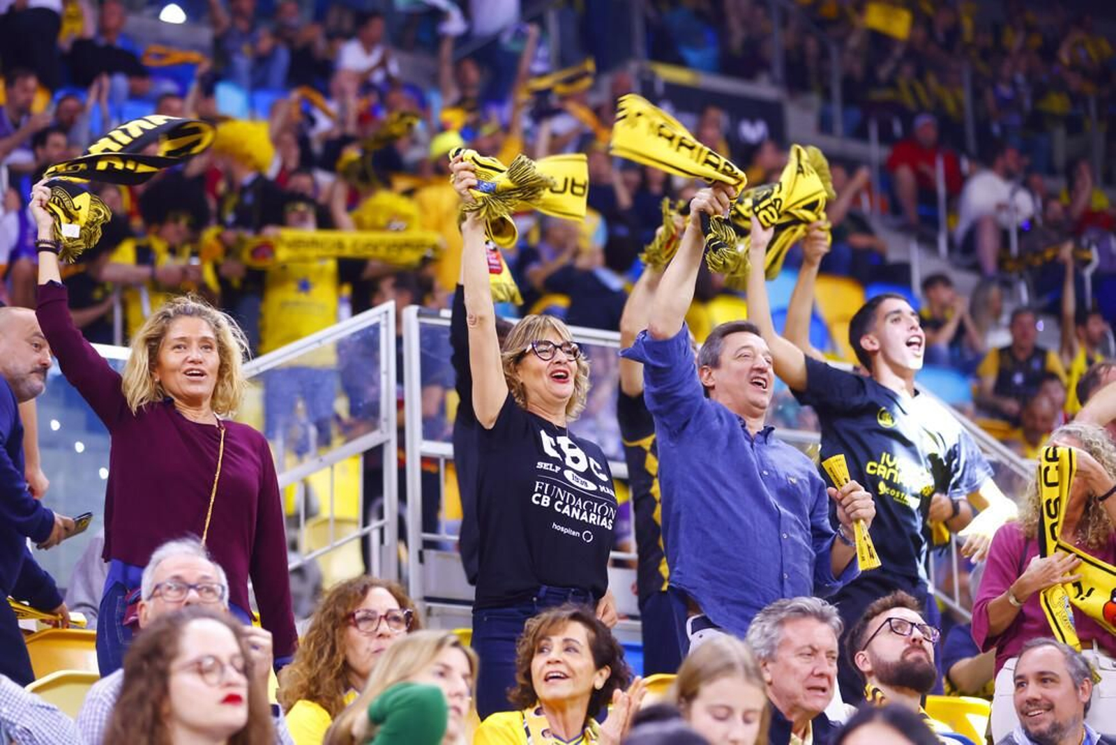 Copa del Rey: Búscate en las gradas del Gran Canaria Arena en el Unicaja-Tenerife
