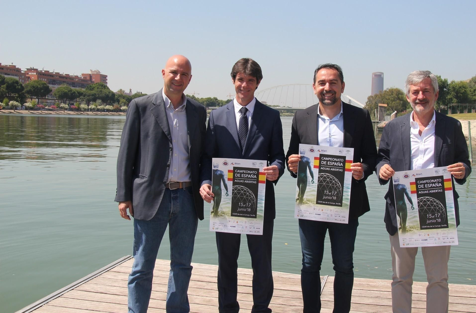 Un momento de la presentación realizada ayer en el CEAR de la Cartuja.