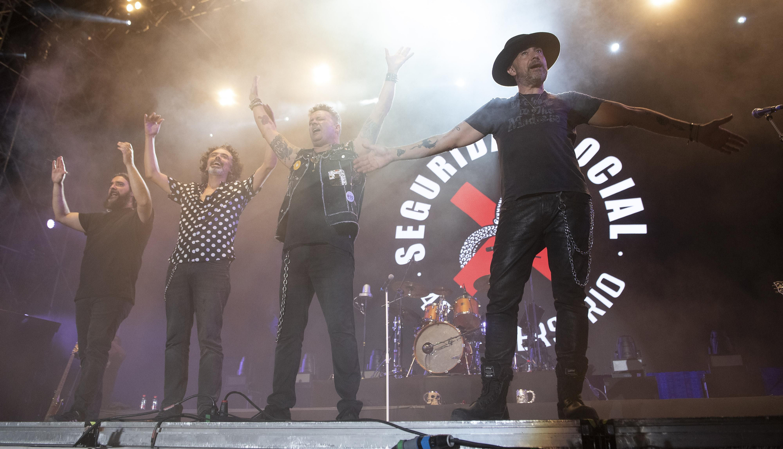 Las imágenes del concierto de Seguridad Social en Icónica