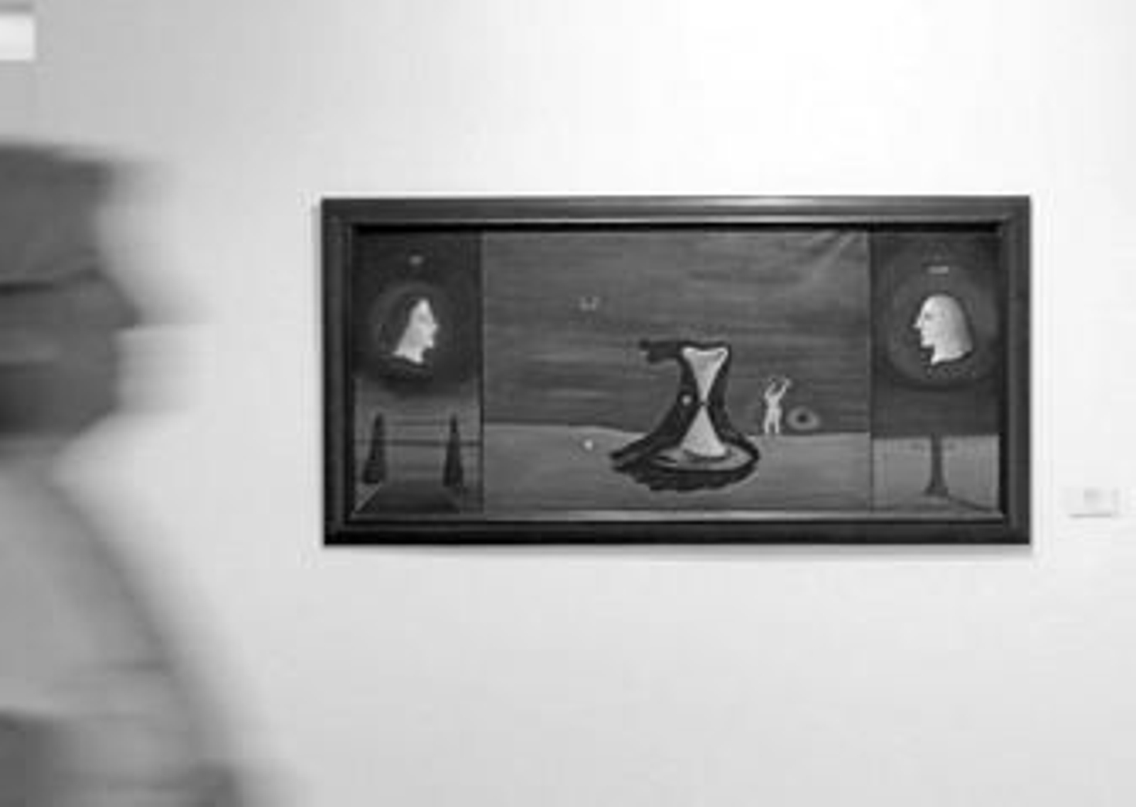 Uno de los cuadros que forman parte de la exposición.