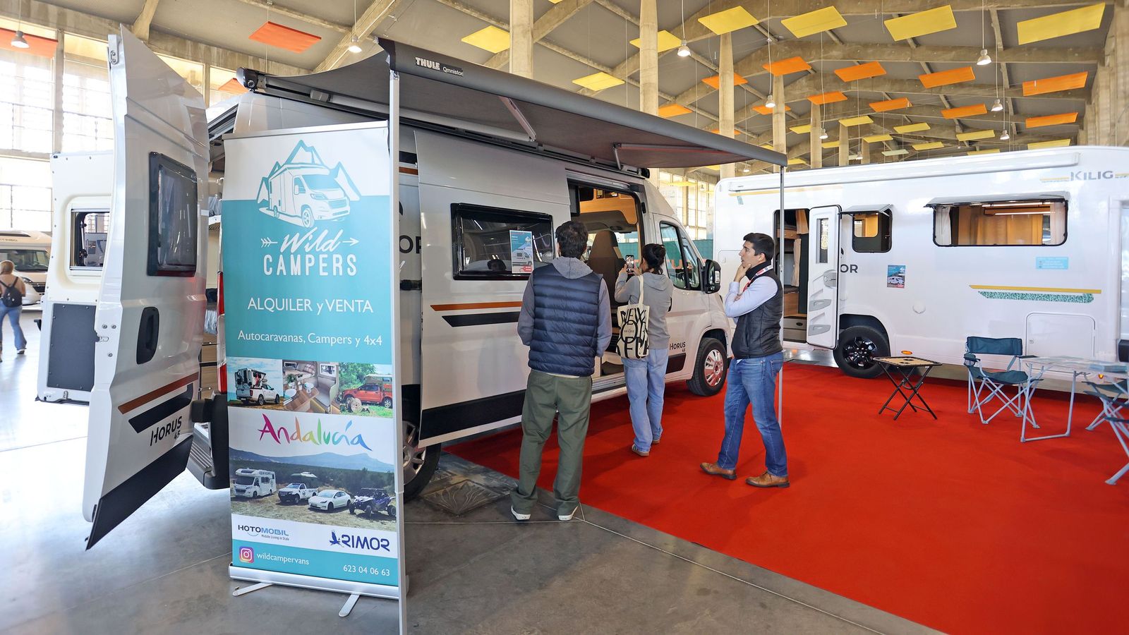 Inauguración del Salón Andaluz del Caravaning en Jerez