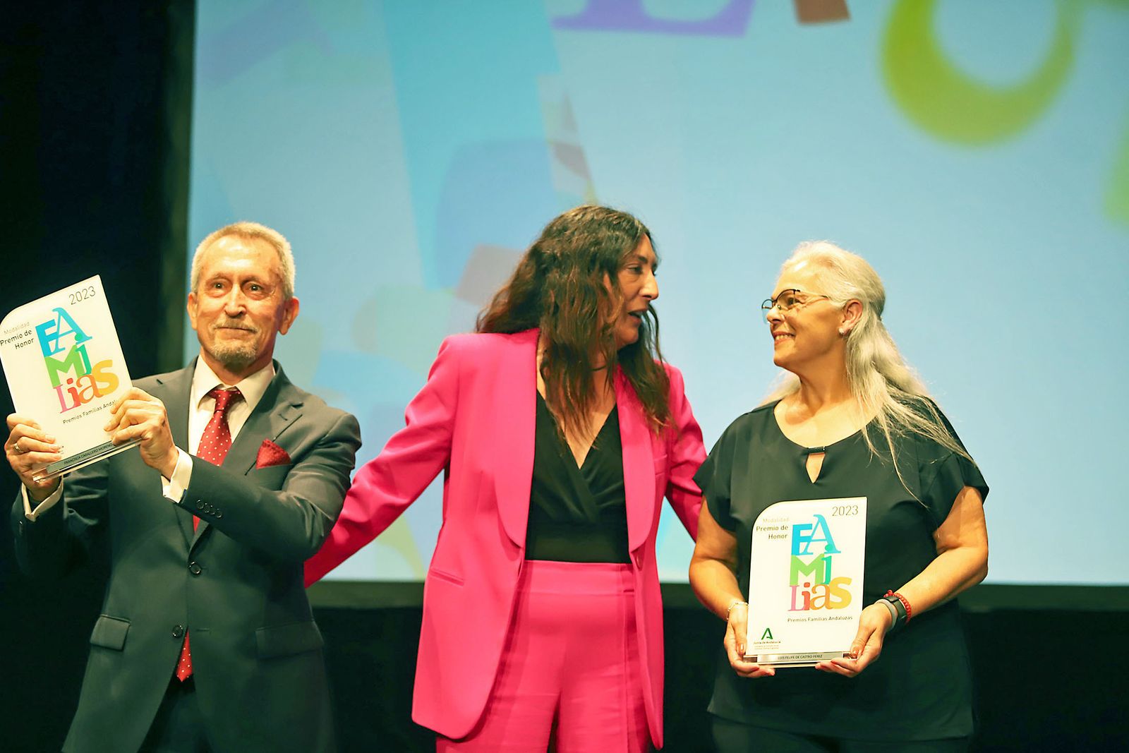Imágenes de la entrega de los Premios Familias Andaluzas