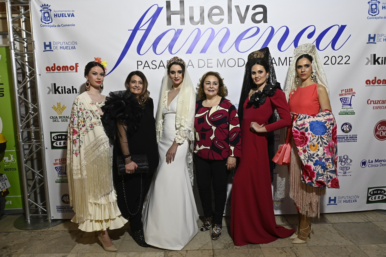 El desfile de Ángeles Espinar y Maite Cárdenas en Pasarela Huelva Flamenca 2022, todas las fotos