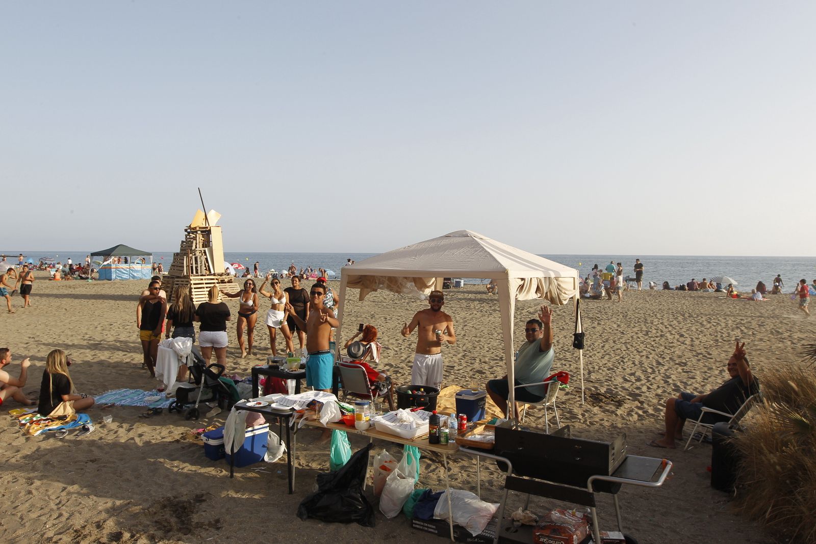 Fotogalería Noche de San Juan. El Zapillo. Almeria