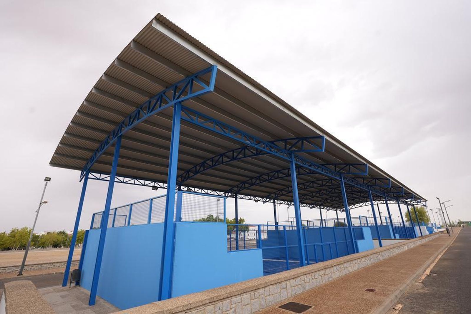 Pistas de pádel cubiertas de Pozoblanco.