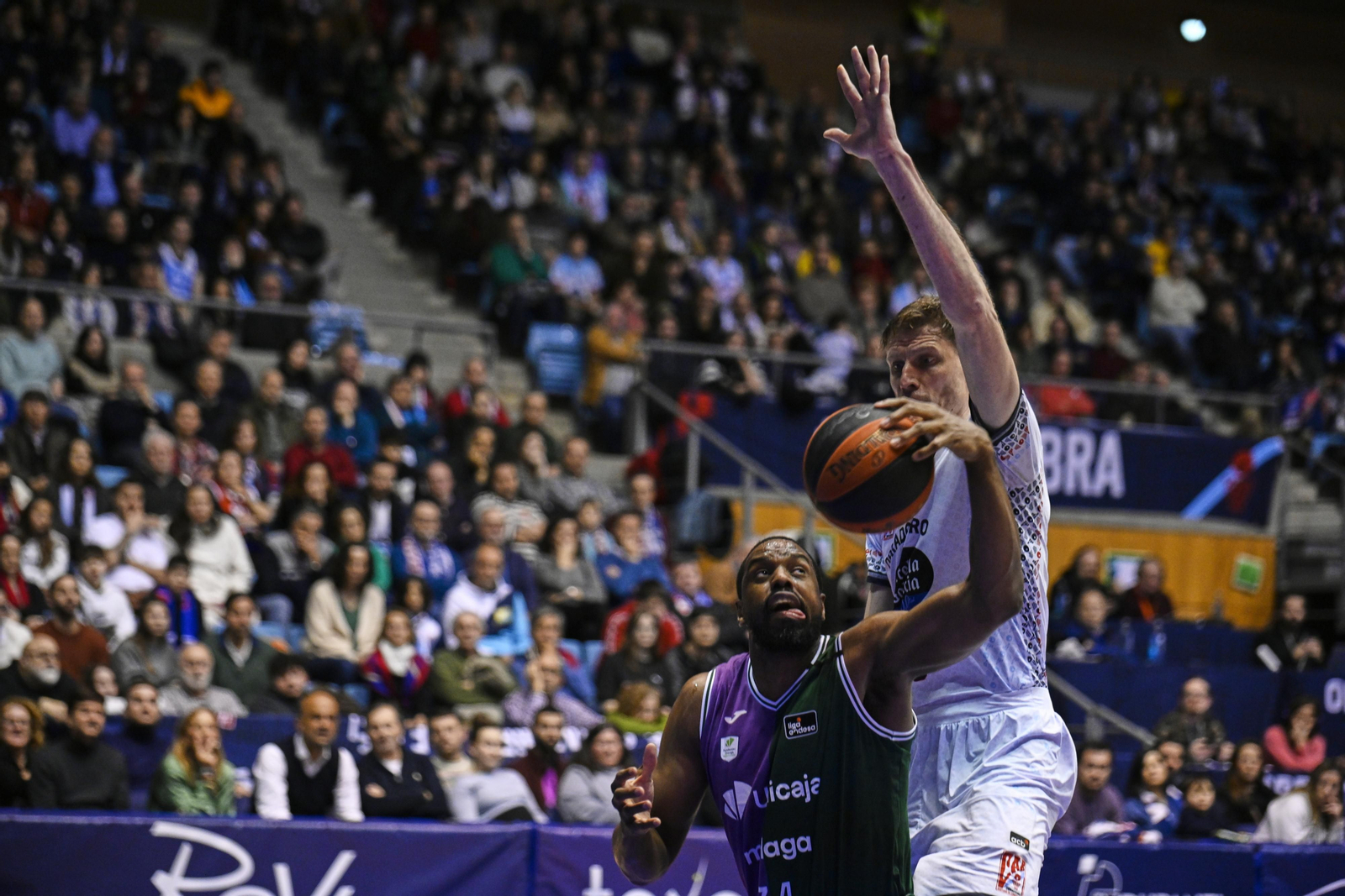 El Obradoiro-Unicaja, en fotos