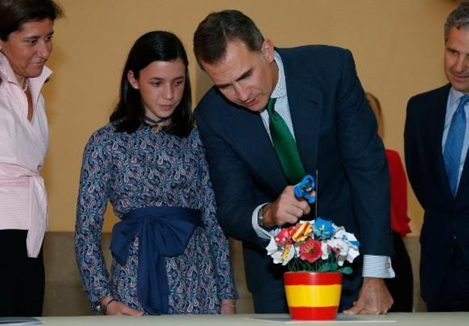 El Rey: "Son días complicados"