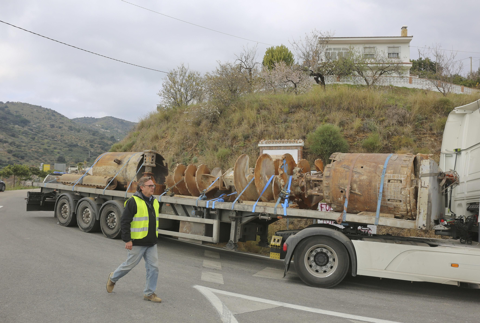 Imágenes de los trabajos para el rescate de Julen Imágenes de los trabajos para el rescate de Julen