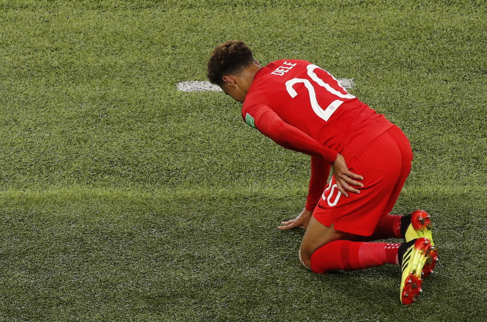 Las imágenes del Colombia-Inglaterra