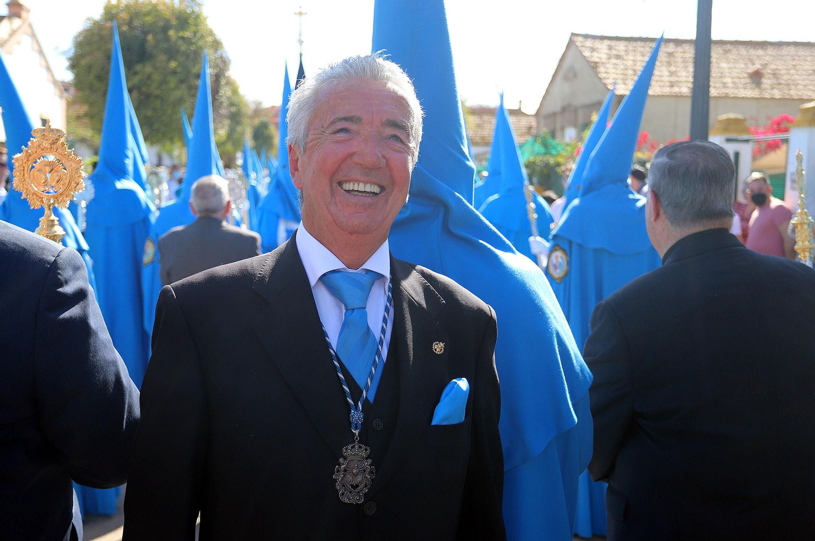 Imágenes de La Victoria en su salida procesional y su recorrido por el Barrio Obrero