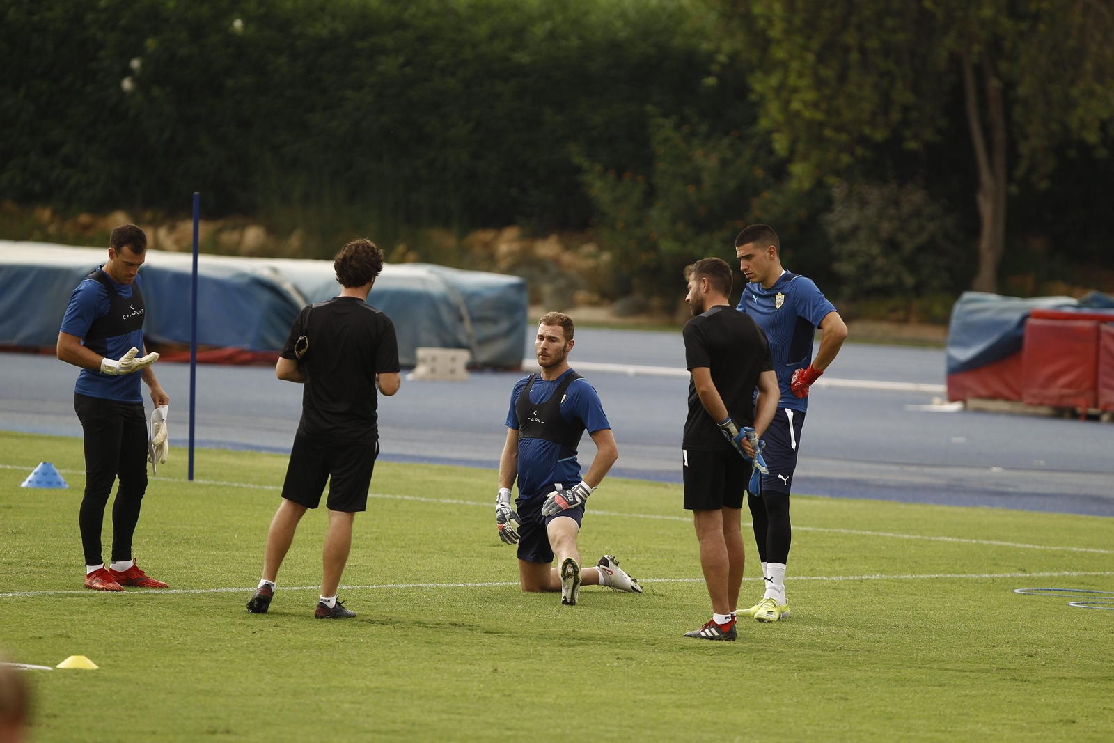 Fotogalería entrenamiento U.D. Almería